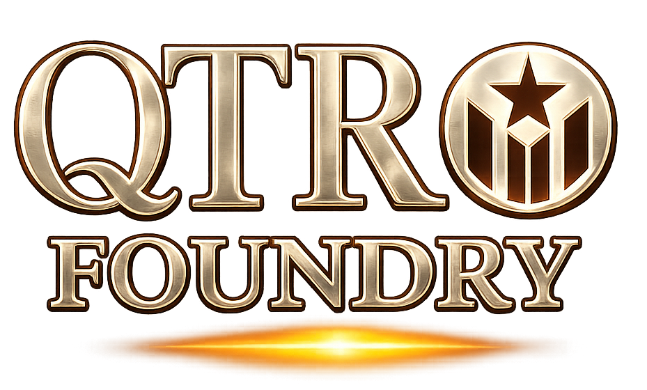 QTR Foundry logo